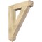 Ekena Millwork Traditional Arts & Crafts Rough Sawn Bracket, Douglas Fir, 6"W x 34"D x 42"H BKT06X34X42TRA03RDF - alternate 1